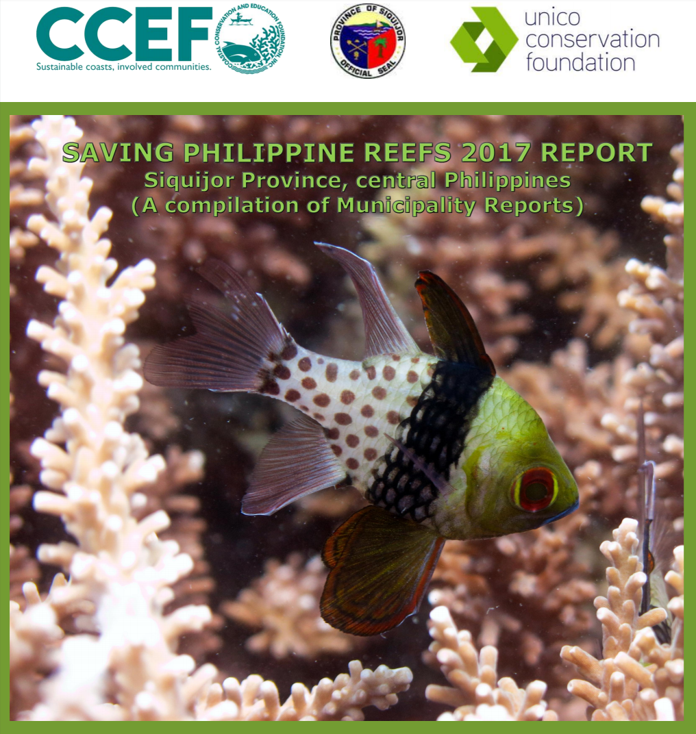 2017 Saving Philippines Reefs Report : Siquijor Expedition