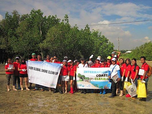 CCEF and Fluor Daniel Inc., Philippines celebrate International Coastal Cleanup 2015