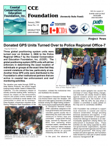 DONATED GPS UNITS TURNED OVER TO POLICE REGIONAL OFFICE-7