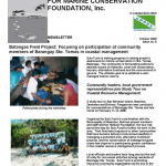 BATANGAS FIELD PROJECT: FOCUSING ON PARCIPATION OF COMMUNITY MEMBERS OF BRGY. SANTO TOMAS IN COASTAL MANAGEMENT