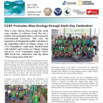CCEF PROMOTES WISE ECOLOGY THROUGH EARTH DAY CELEBRATION