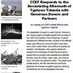 CCEF RESPONDS TO THE DEVASTATING AFTERMATH OF TYPHOON YOLANDA WITH GENEROUS DONORS AND PARTNERS