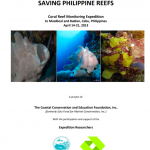 Saving Philippine Reefs: Coral Reef Monitoring Expedition to Moalboal and Badian, Cebu, Philippines. April 14-21, 2013