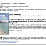 Back to Basics: An Empirical Study Demonstrating the Importance of Local-Level Dynamics for the Success of Tropical Marine Ecosystem-Based Management