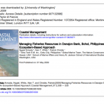 Managing Fisheries Resources in Danajon Bank, Bohol, Philippines: An Ecosystem-Based Approach