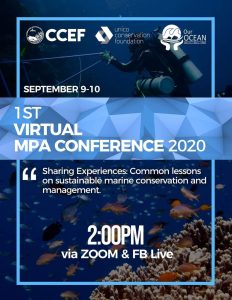 Join us on our 1st virtual MPA conference: “Sharing Experiences: Common Lessons on Sustainable Conservation and Management”.