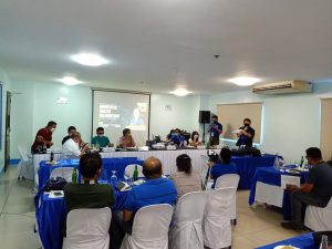 Online Discussion on Proposed New Guidelines on Municipal Water Delineation together with members of the Southeast Cebu Coastal Resource Management Council (SCCRMC)
