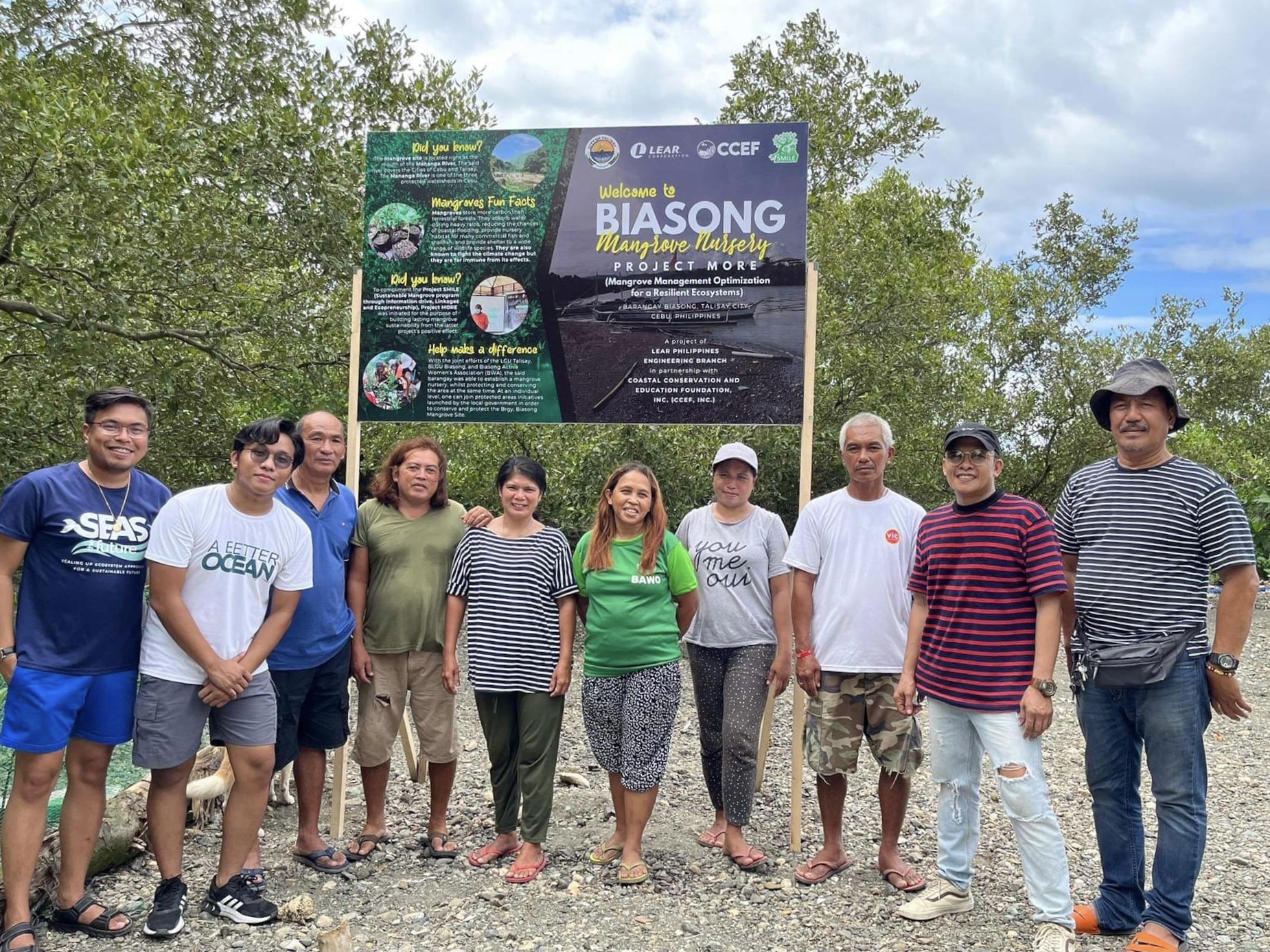 CCEF Does MORE for the Mangroves of Biasong, Talisay City