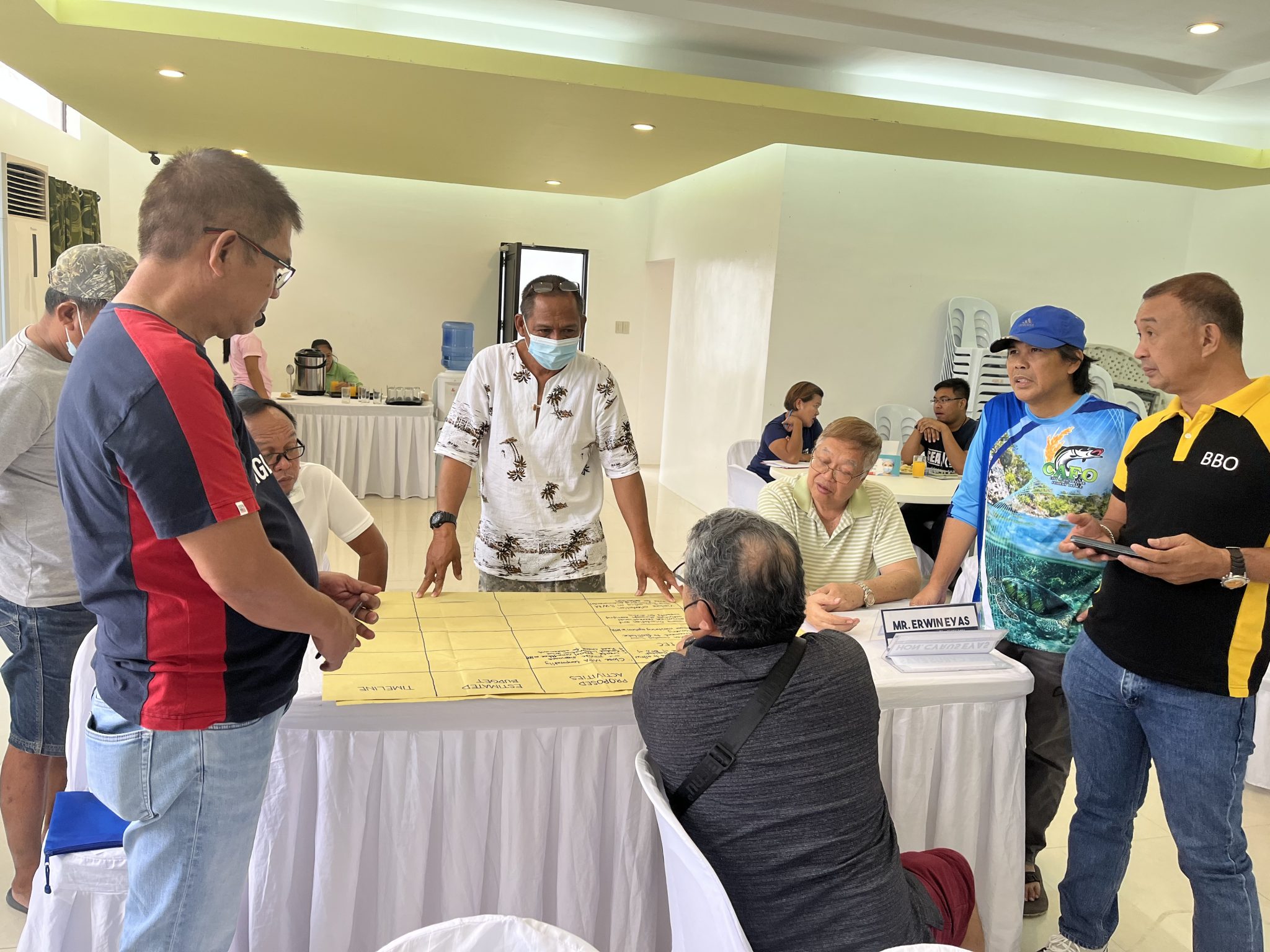 CCEF conducts MPA Establishment Training for Typhoon Odette Resiliency