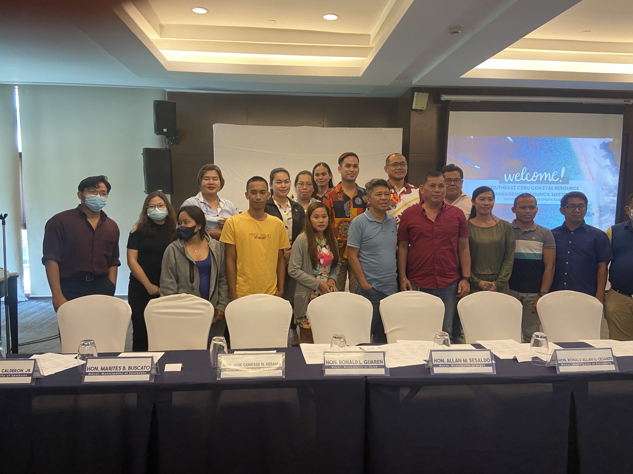 CCEF welcomes the new set of councils for the South-Cebu Coastal Resource Management