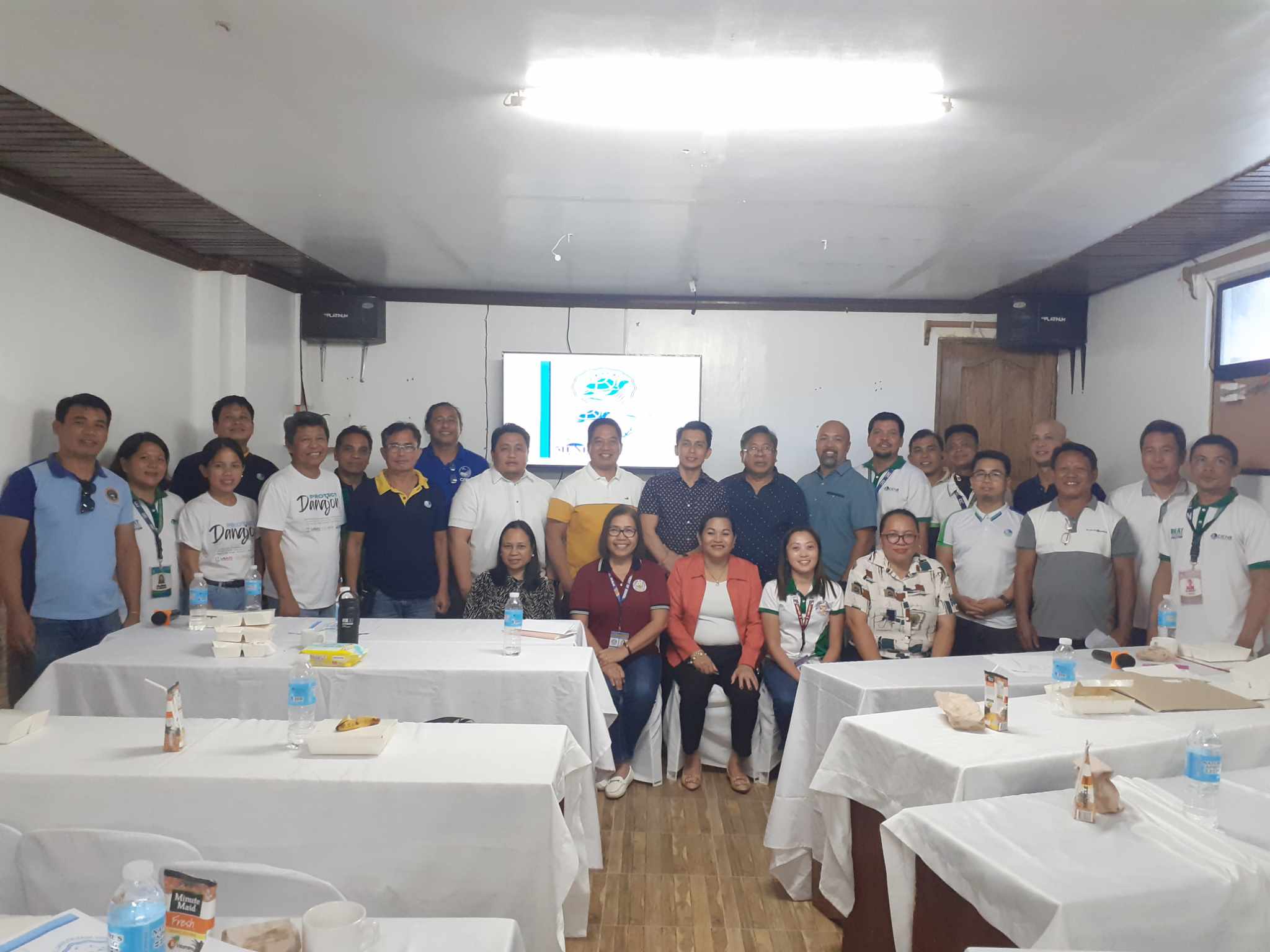 The Bohol Danajon Bank Double Barrier Reef Management Council gathered for its quarterly meeting
