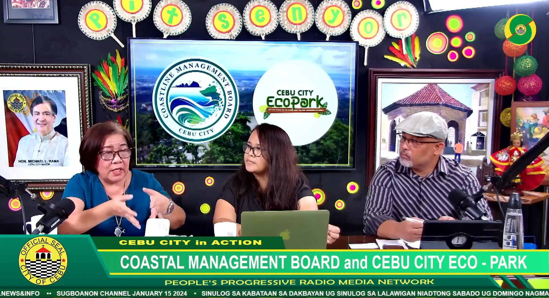 CCEF presented the Mangrove Inventory Assessment Results in barangays of Cogon Pardo and Inayawan, Cebu City