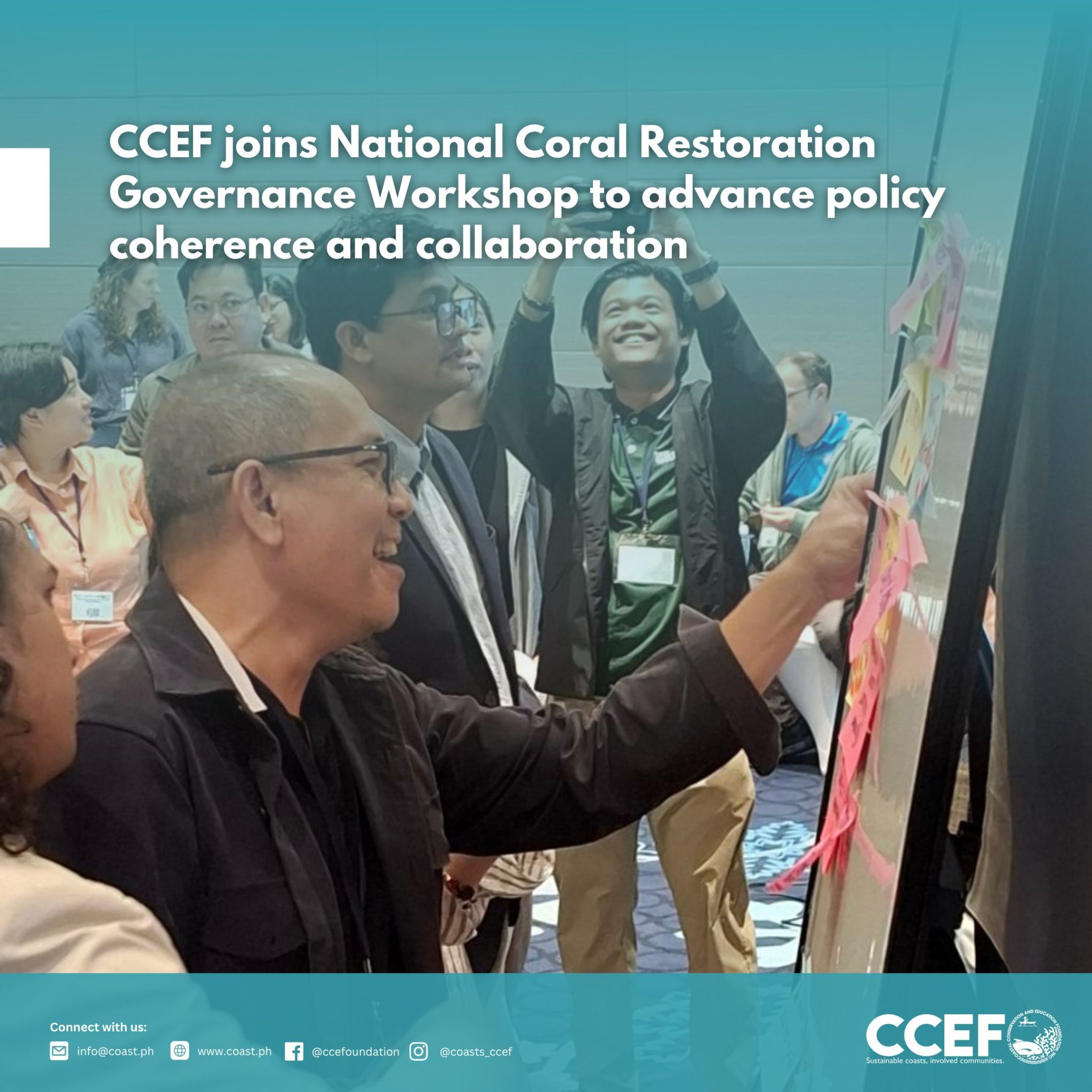 CCEF joins National Coral Restoration Governance Workshop to advance policy coherence and collaboration