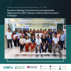 Inception Meeting: Formal launch and stakeholder alignment for CCEF’s climate-resilient fisheries in Siquijor