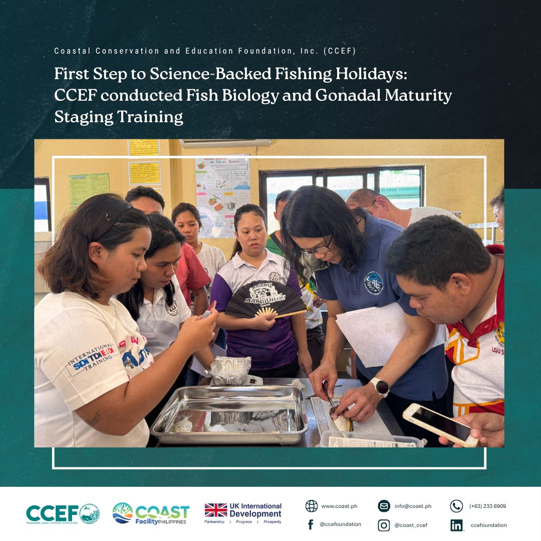 First Step to Science-Backed Fishing Holidays: CCEF conducted Fish Biology and Gonadal Maturity Staging Workshop
