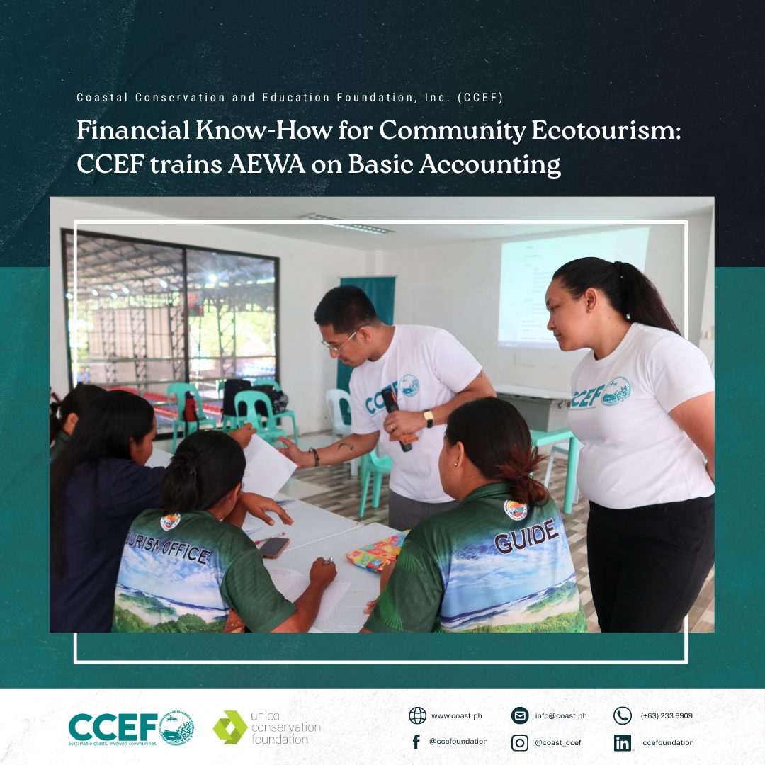 Financial Know-How for Community Ecotourism: CCEF Trains AEWA on Basic Accounting