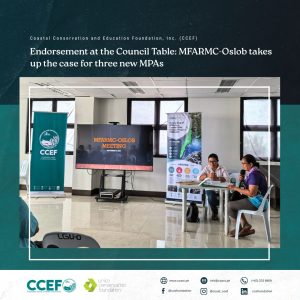 Endorsement at the Council Table: MFARMC-Oslob takes up the case for three new MPAs